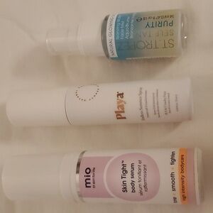 Beach Ready Beauty Set - Playa Mio Skincare w St Tropez Bronzing H20 Face Mist